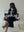 KNIT TRUMPET DRESS