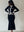 KNIT TRUMPET DRESS