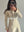 Neckline Rhinestone Flared