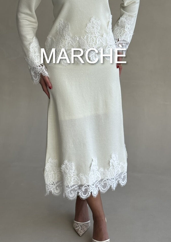 SOFT LACE TOP + SKIRT