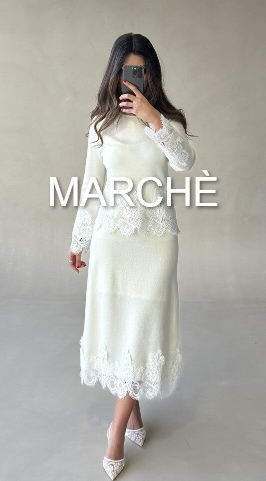 SOFT LACE TOP + SKIRT