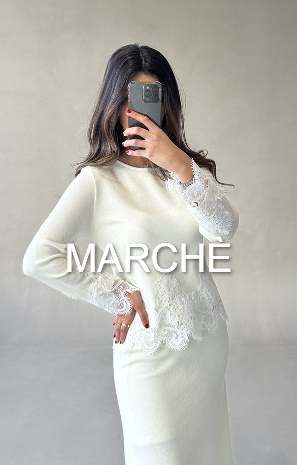 SOFT LACE TOP + SKIRT