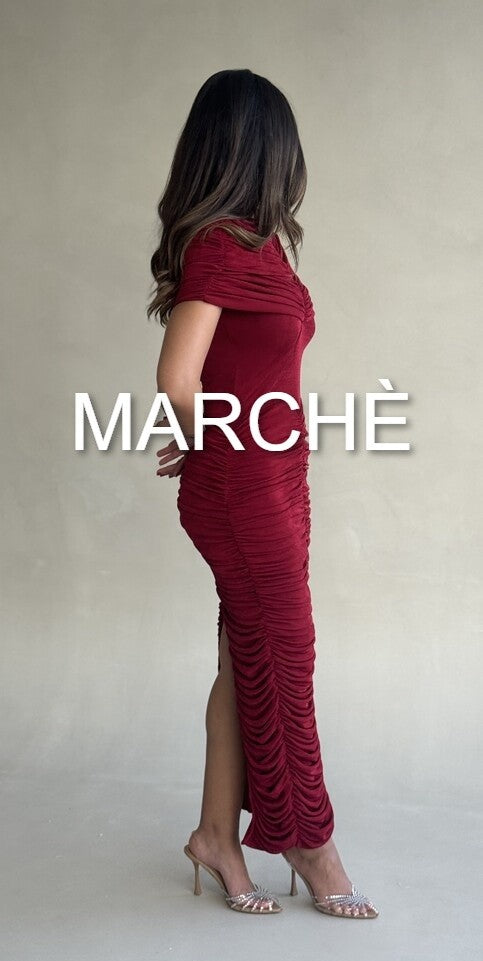 PLEATED WRAP SEXY DRESS