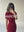 PLEATED WRAP SEXY DRESS