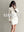 SATIN COTTON MESH MIDI