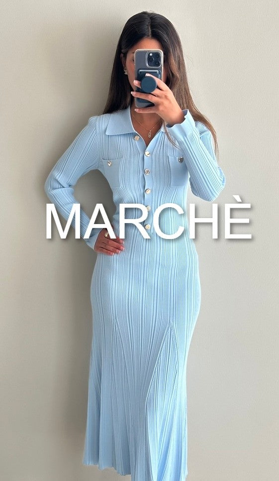 TWO POCKET COLLAR KNIT