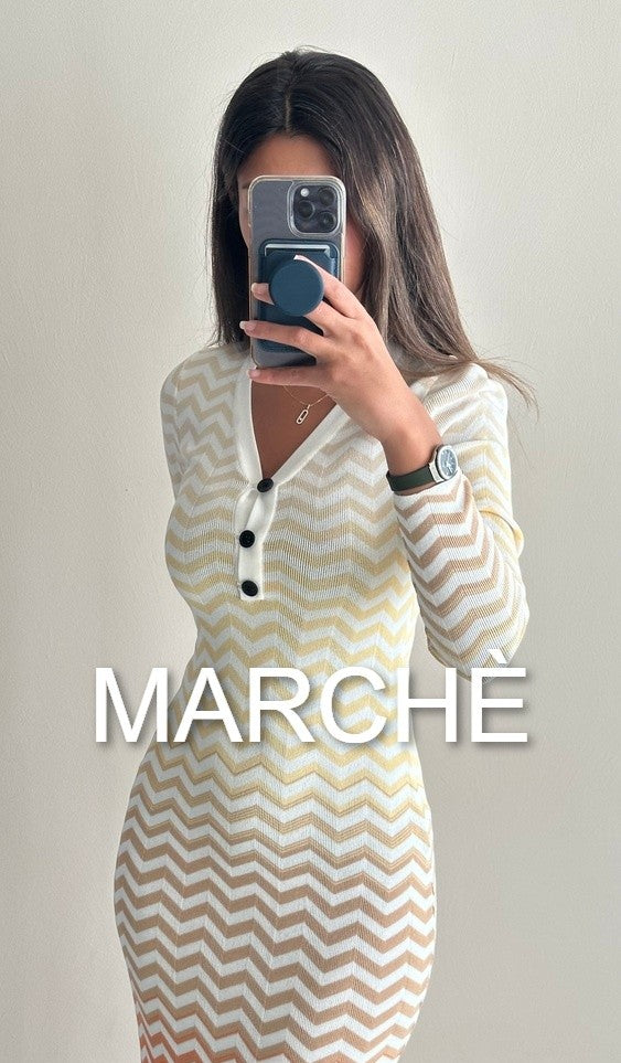 OMBRE ZIGZAG KNIT DRESS