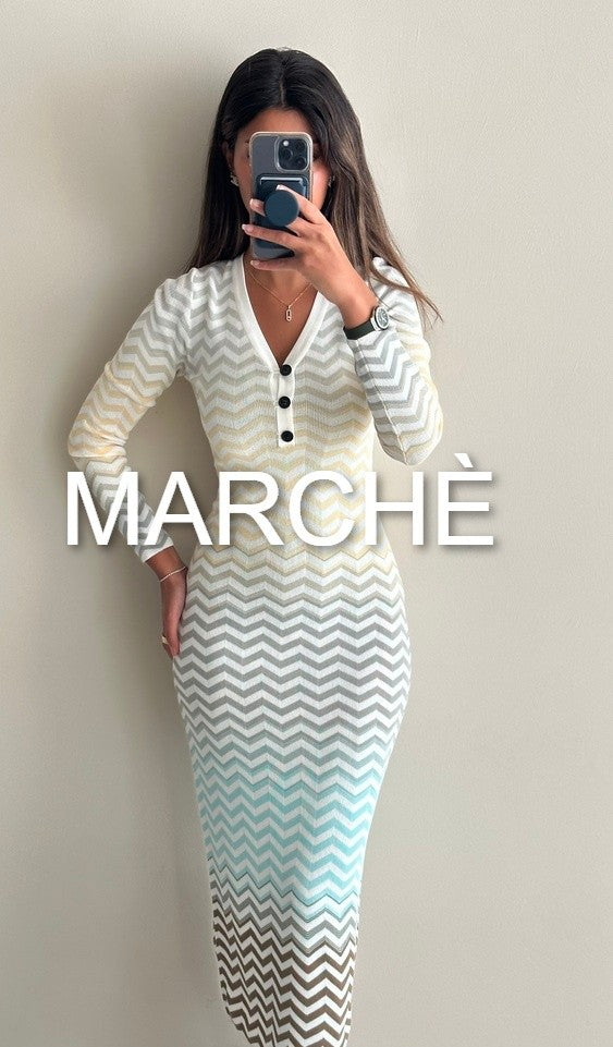 OMBRE ZIGZAG KNIT DRESS