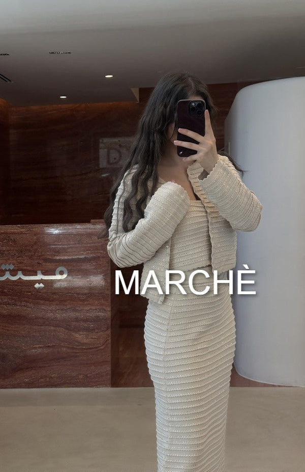 3 SET SKIRT + CARDIGAN