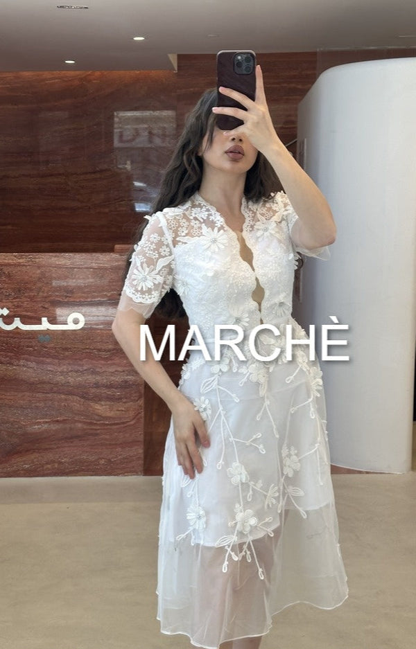 FLOWERY BLOOM  WEDDING DRESS