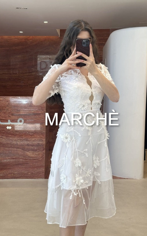 FLOWERY BLOOM  WEDDING DRESS