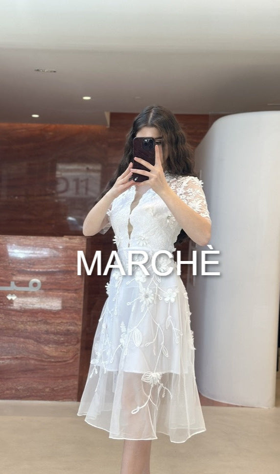 FLOWERY BLOOM  WEDDING DRESS