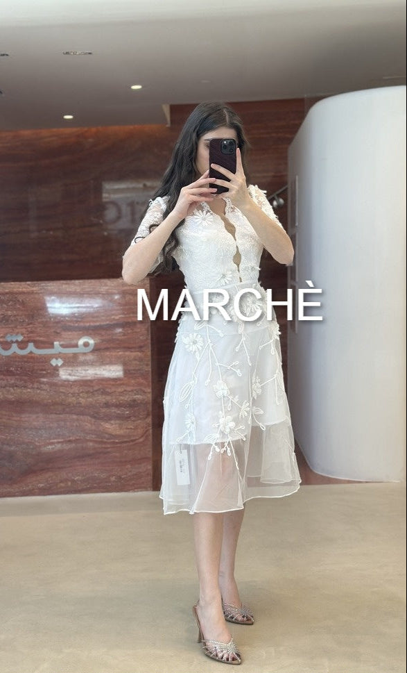 FLOWERY BLOOM  WEDDING DRESS
