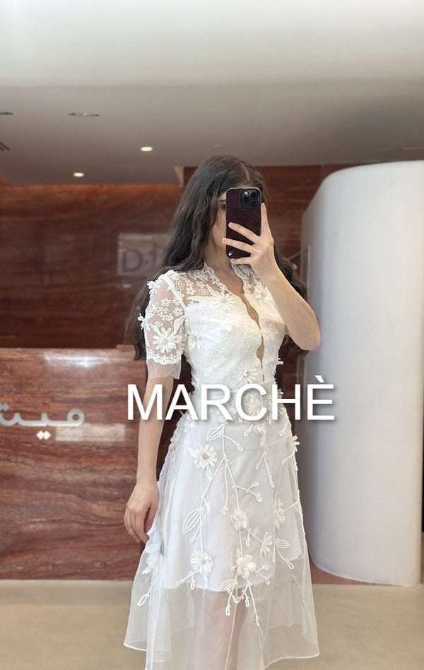 FLOWERY BLOOM  WEDDING DRESS