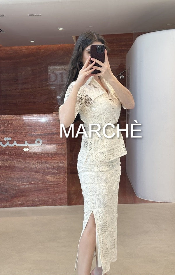 2 SET CROCHET+LONG SKIRT
