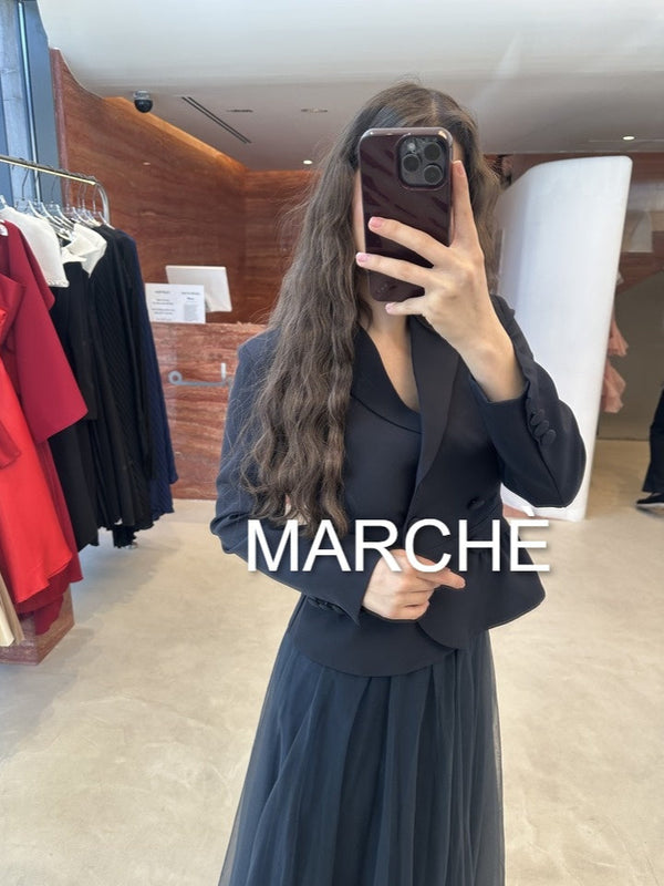 2 SET DOUBLE BREASTED + SKIRT