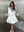 FLOWER DRAFT SHORT DRESS