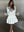 FLOWER DRAFT SHORT DRESS