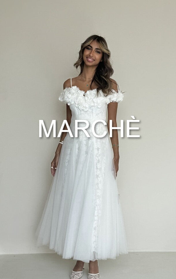 RETRO FLOWER GOWN