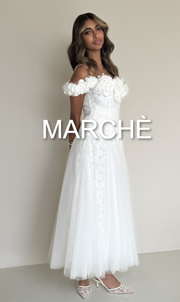 RETRO FLOWER GOWN