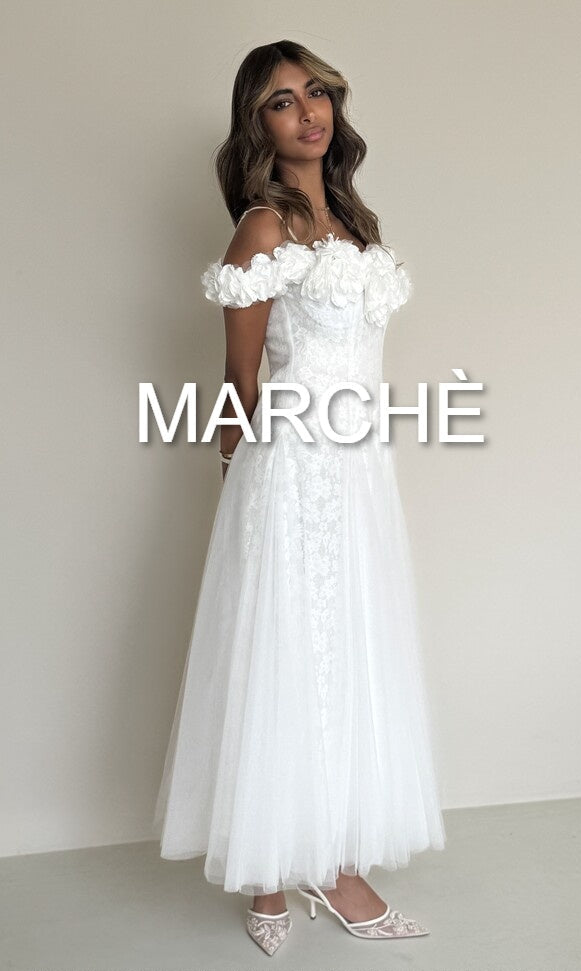RETRO FLOWER GOWN