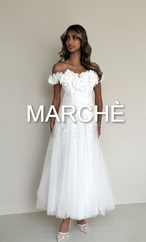 RETRO FLOWER GOWN