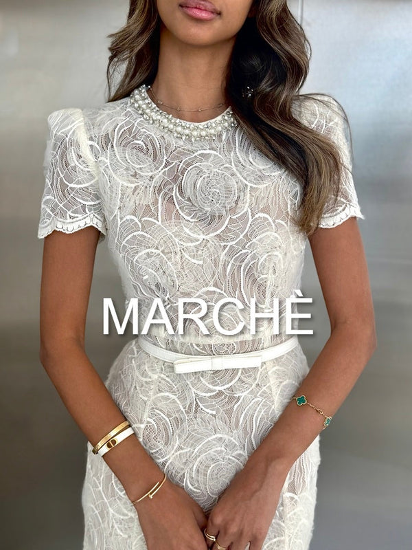 ROSE LACE DRESS