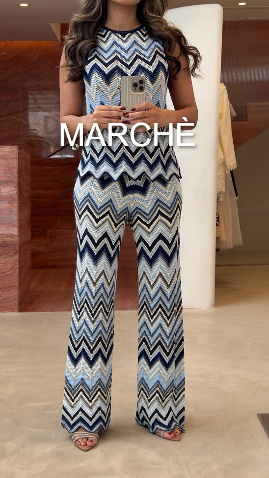 2 SET MULTICOLOR  ZIGZAG