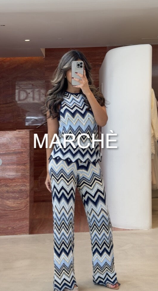 2 SET MULTICOLOR  ZIGZAG