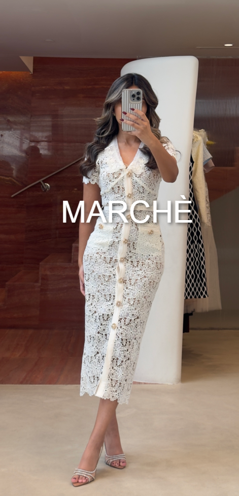 EMBROIDERY MIDI DRESS