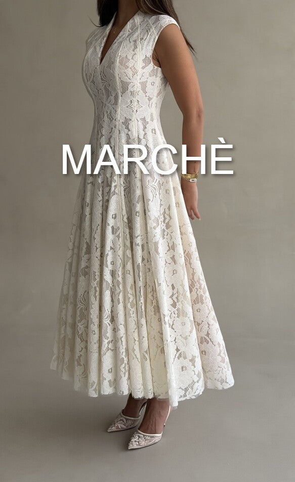 V-NECK ROMANTIC FLORAL LACE