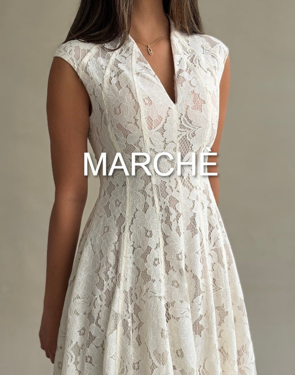 V-NECK ROMANTIC FLORAL LACE