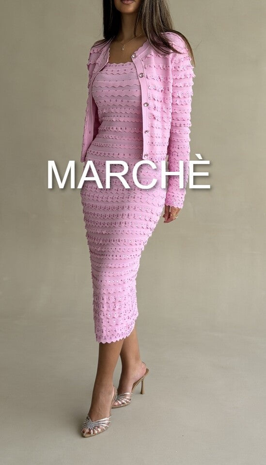 HIGH QUALITY RHINESTONE  JACKET + SKIRT