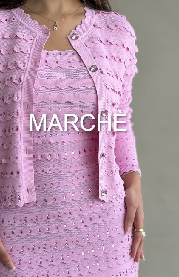 HIGH QUALITY RHINESTONE  JACKET + SKIRT