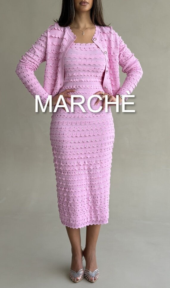 HIGH QUALITY RHINESTONE  JACKET + SKIRT