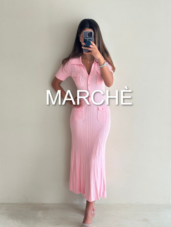 VERSATILE DIAMOND KNIT DRESS