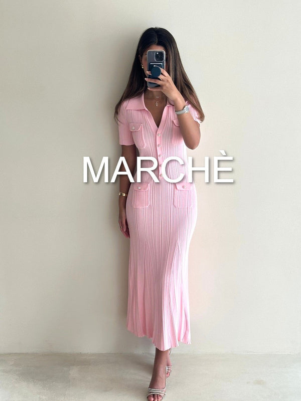 VERSATILE DIAMOND KNIT DRESS