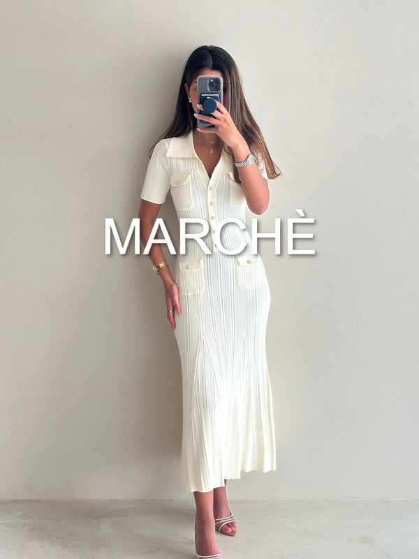 VERSATILE DIAMOND KNIT DRESS