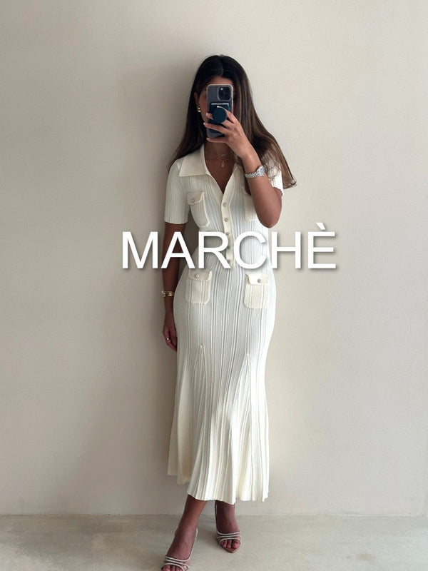 VERSATILE DIAMOND KNIT DRESS