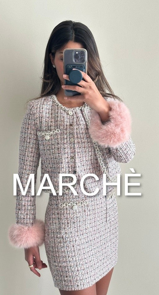 SET TWEED COAT + DRESS
