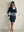 FULL SLEEVE  BELTED SHORT DRESS
