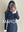 FULL SLEEVE  BELTED SHORT DRESS