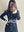 FULL SLEEVE  BELTED SHORT DRESS