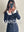 FULL SLEEVE  BELTED SHORT DRESS