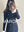 FULL SLEEVE  BELTED SHORT DRESS
