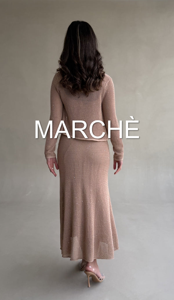 NEW FRENCH KNIT CARDIGAN+SLIP DRESS