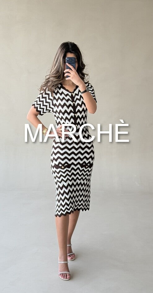 WAVY SHORT DRESS