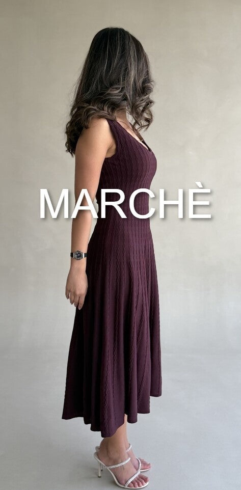 ROUND NECK SLEEVELESS MIDI DRESSS