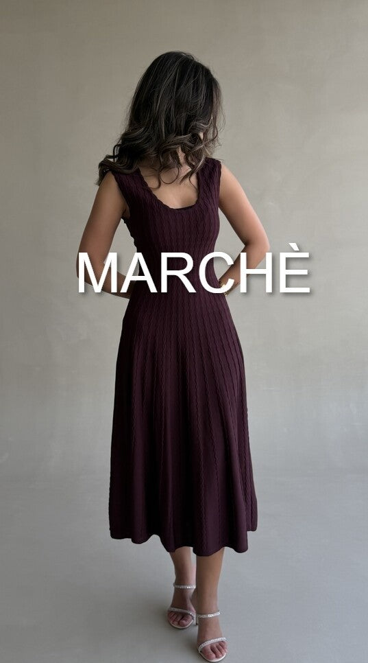 ROUND NECK SLEEVELESS MIDI DRESSS