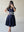 CAPE COLLAR  A-LINE DRESS